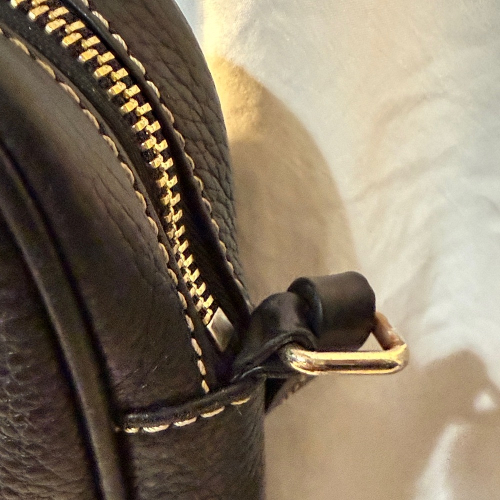 Dooney & Bourke Black Pebble Leather Crossbody - Picture 3 of 6